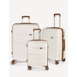Rw travel alfrida matkalaukkusetti, valkoinen