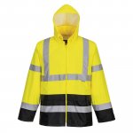 Sadetakki Portwest h443 hi-vis keltainen/musta lk3 3xl