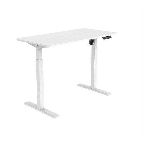 Sähköpöytä GetUpDesk Elite 120 x 60 cm valkoinen, hinta 392,68€