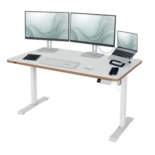 Sähköpöytä Leitz Ergo 140 x 80 cm valkoinen, hinta 897€
