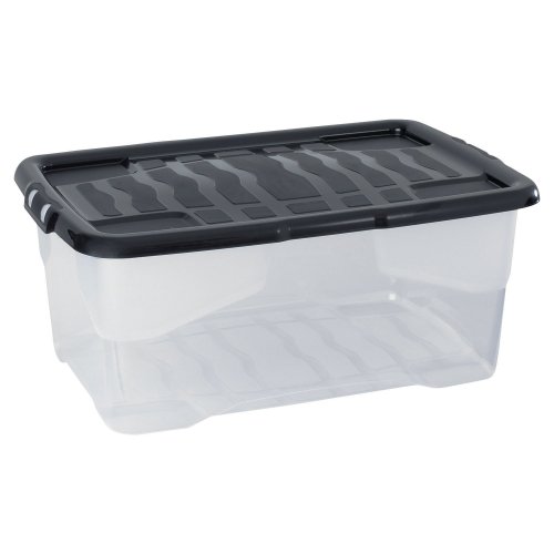 Säilytyslaatikko Strata 42l kirkas, hinta 14,45€