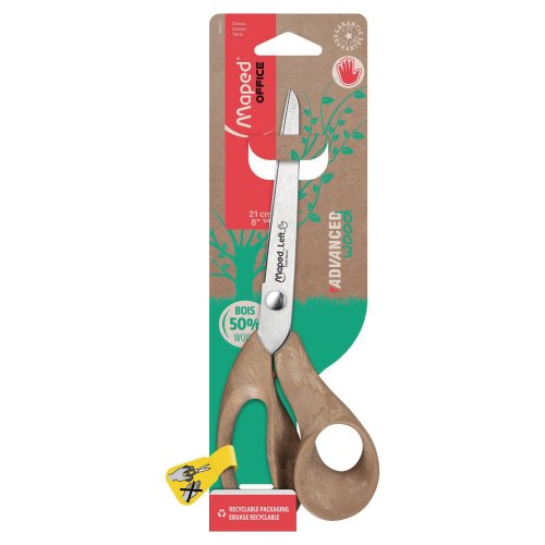 Sakset Maped 686600 21cm puukahvat vasen, hinta 10,80€