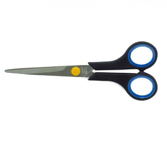 Sakset Scriva 56117 kumipinnoitus 17 cm, hinta 0,80€