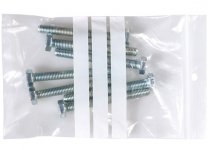 Salpapussi kirjoituspinnalla 100 x 150 mm 50 mic 100 kpl