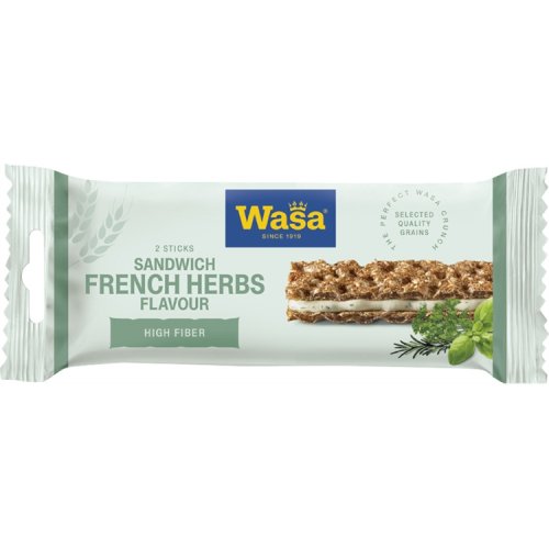 Sandwich Wasa juusto ja ranskalaiset yrtit 30 g, hinta 2,11€