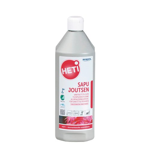 Saniteettitilojen Puhdistusaine Heti sapu joutsen hajustamaton 1l, hinta 23,10€