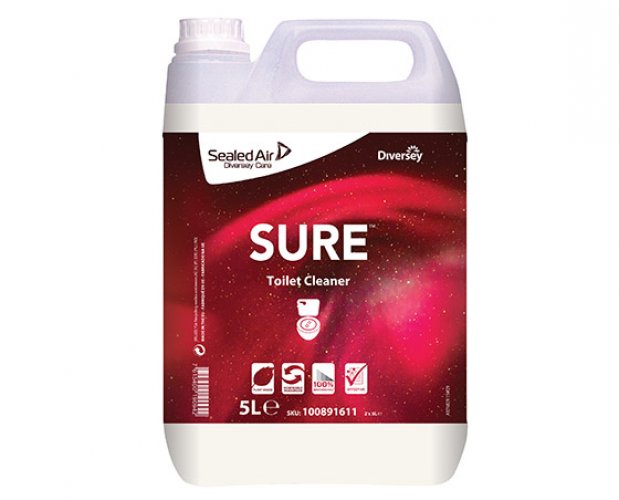 Saniteettitilojen Puhdistusaine SURE Toilet Cleaner 5L, hinta 27,59€