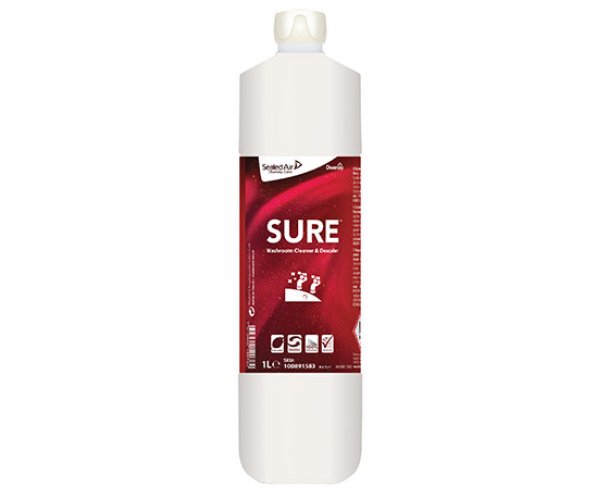 Saostumienpoistoaine SURE Washroom Cleaner & Descaler 1L, hinta 7,92€