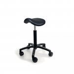 Satulatuoli Getupsaddle keinonahka musta