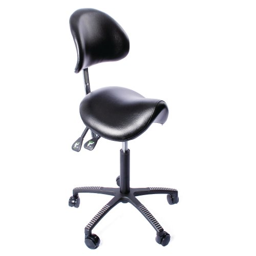 7457915 Satulatuoli musta Lenni on selkätuellinen laadukas satulatuoli. Satulatuolissa on portaaton korkeuden ja kaltevuuden säätö. Satulatuolin käyttö parantaa ergonomiaa ja ryhtiä.