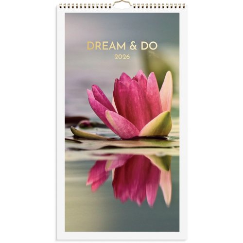 Seinäkalenteri 2026 Dream & Do, hinta 18,66€