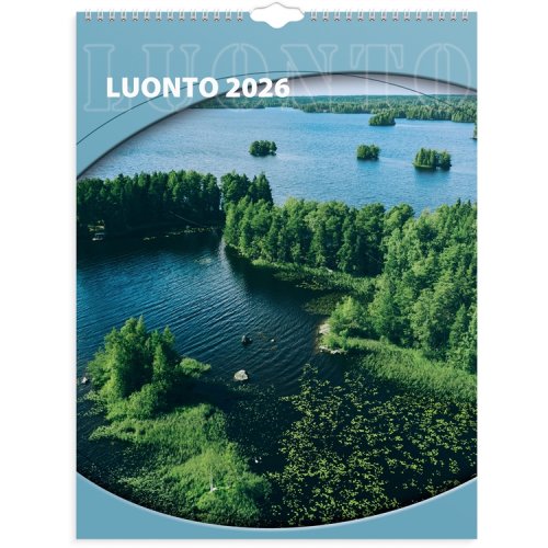 Seinäkalenteri 2026 Luonto, hinta 5,95€