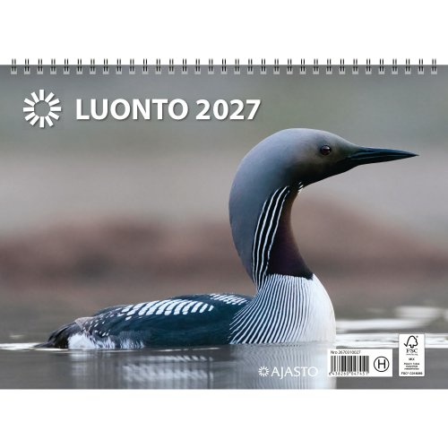 Seinäkalenteri 2027 Ajasto luonto 290 x 420mm, hinta 18,10€
