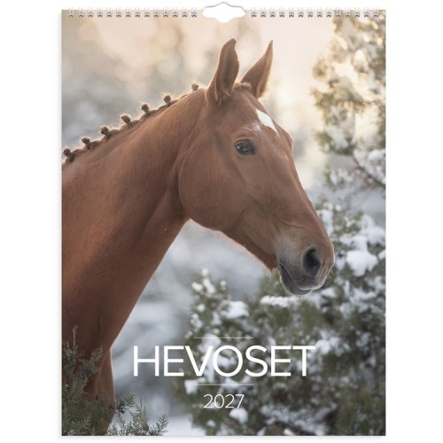 Seinäkalenteri 2027 Hevoset, hinta 13,90€