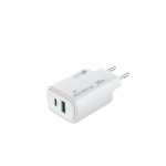 Seinälaturi Mediarange 25w usb-a usb-c