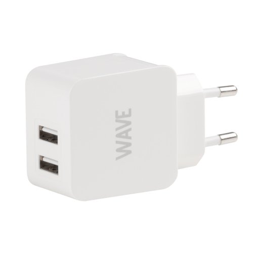 Seinälaturi Wave 15w universaali 2 usb-a, hinta 29,02€