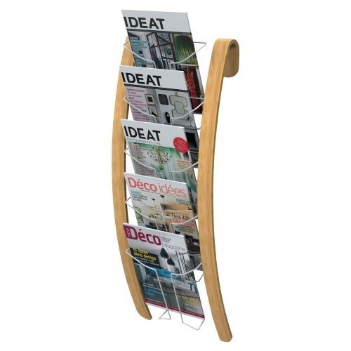 Seinäteline Alba 5-osainen puu, hinta 109,05€
