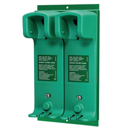 Seinäteline Cederroth 7202 kahdelle silmähuuhdepullolle, hinta 28,96€