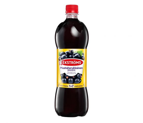 Sekamehutiiviste Ekströms mustaherukkainen 0,5L, hinta 7,80€