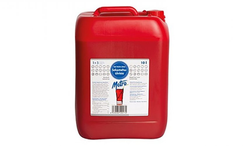 Sekamehutiiviste Metro 60 % 1+3-laimennus 10 litraa, hinta 53,80€