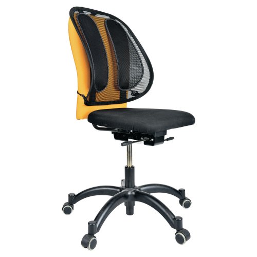 Selkätuki Fellowes office suites mesh työtuoliin musta, hinta 49,75€