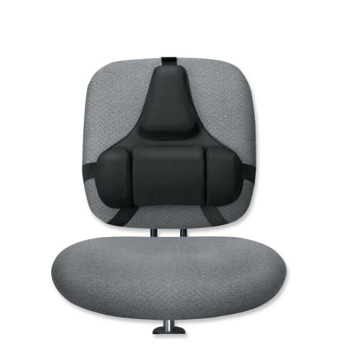 Selkätuki toimistotuoliin musta Fellowes 8037601 Pro Ultimate on laadukas keski ja alaselkää tukeva selkätuki tuoliin, selkätukia toimitetaan nopeasti ergonominen selkätuki toimistotuoliin ja työtuoliin tarjous hintaan