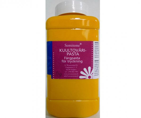 SEMITONE TEKST.VÄRI 1L KELTAINEN, hinta 39,85€