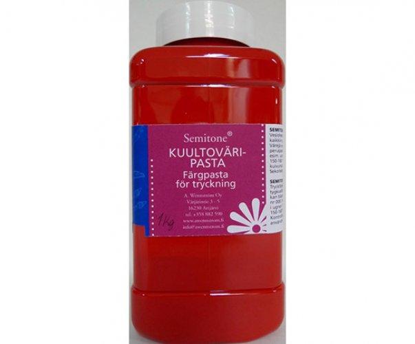 SEMITONE TEKST.VÄRI 1L PUNAINEN, hinta 39,85€