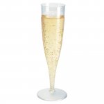 Shampanjalasi Muovi Duni 135ml 10kpl