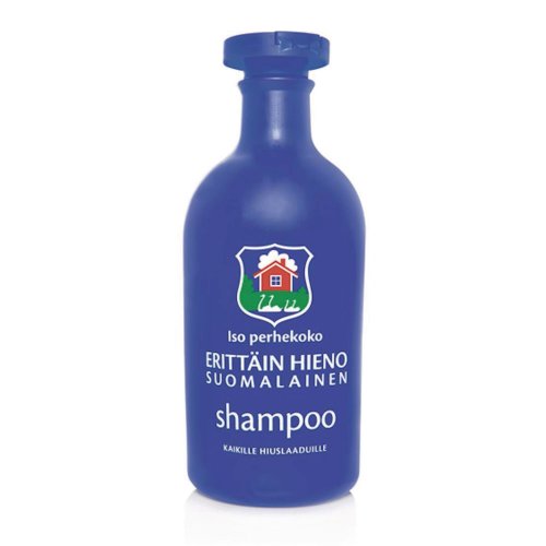 Shampoo Erittäin hieno suomalainen 500ml, hinta 3,77€