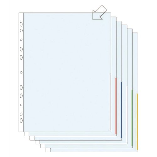 Signaalitasku A4 105 mic PP kirkas punainen /100, hinta 19,36€