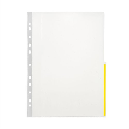 Signaalitasku A4 PP 105 keltainen/100, hinta 20€