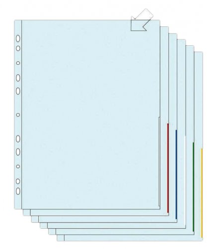 Signaalitasku A4 PP 120 mic appelsiinipinta punainen /100, hinta 18,30€