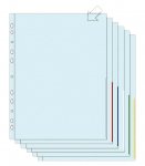 Signaalitasku A4 PP 120 mic appelsiinipinta punainen /100