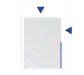 Signaalitasku A4 PP 120 mic appelsiinipinta sininen /100