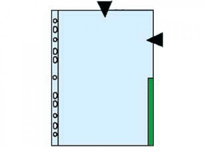 Signaalitasku Esselte A4 105 mic vihreä kirkas /100, hinta 37,54€