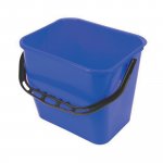 Siivoussanko muotoiltu sininen 12l