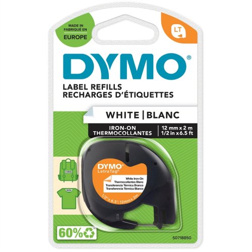 Silitystarrakasetti DYMO Letratag S0718850 12 mm x 4 m, hinta 9,17€
