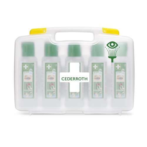 Silmänhuuhtelupakki Cederroth 5 x 500 ml, hinta 150,31€