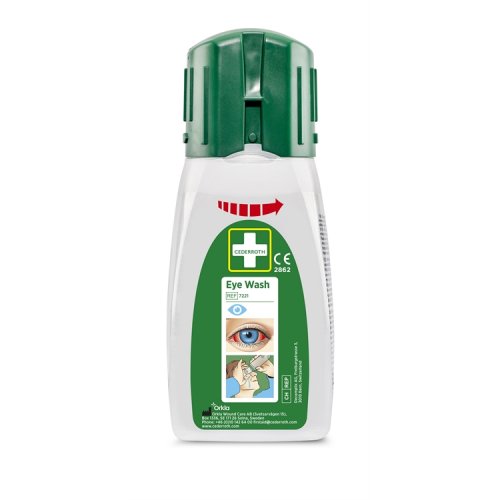 Silmänhuuhtelupullo taskukokoinen Cederroth 7221 235 ml, hinta 14,10€
