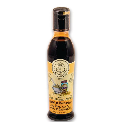 Sinappi Leonardi balsamico 220g tumma, hinta 15,26€