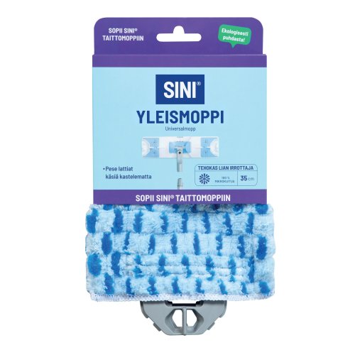 Sini vaihtomoppi taittomoppiin, hinta 14,47€