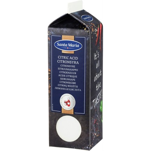 Sitruunahappo Santa Maria 750 g, hinta 7,80€