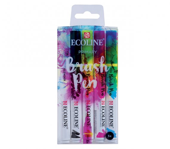 Sivellinkynä Ecoline Primary värilajitelma /5, hinta 12,24€