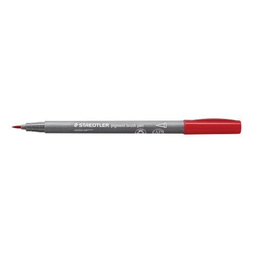 Sivellinkynä Staedtler pigment 371-29 karmiininpunainen, hinta 8,90€