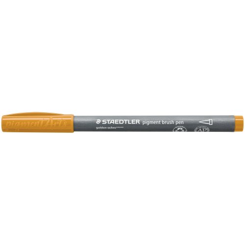 Sivellinkynä Staedtler pigment arts kultainen okra, hinta 3,35€