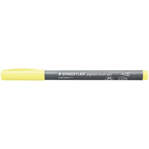 Sivellinkynä Staedtler pigment arts pastelli keltainen, hinta 3,35€