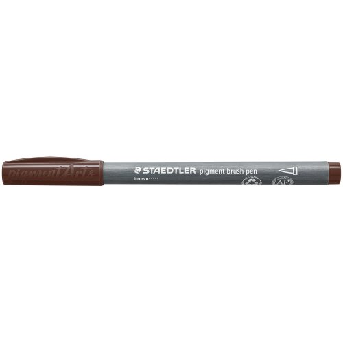 Sivellinkynä Staedtler pigment arts ruskea, hinta 3,35€