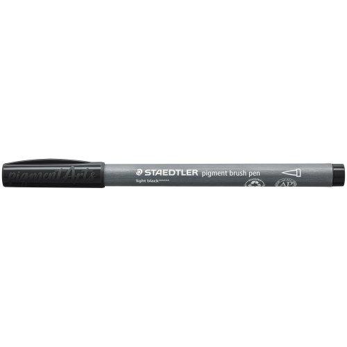 Sivellinkynä Staedtler pigment arts vaalea musta, hinta 3,35€
