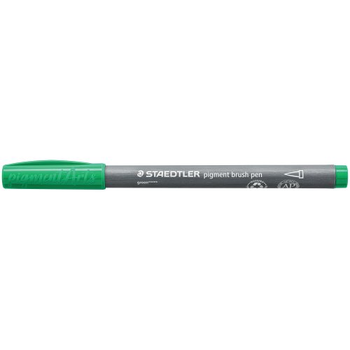 Sivellinkynä Staedtler pigment arts vihreä, hinta 3,35€